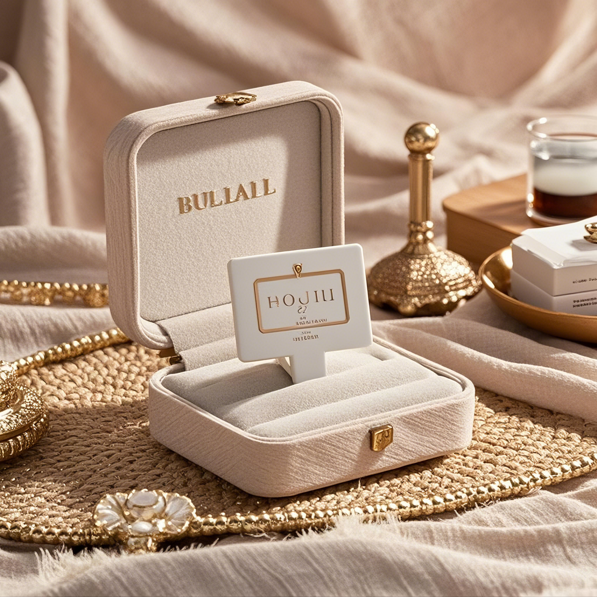 Jewelry box price tag